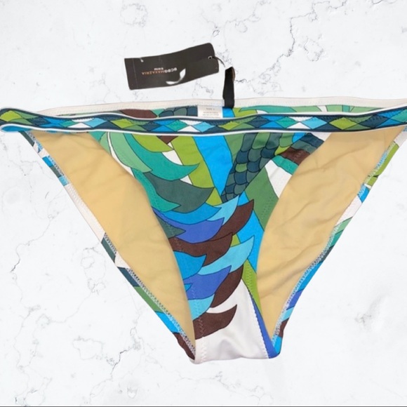 BCBGMaxAzria Other - BCBGMaxAzria Tropical Print Bikini Bottoms
